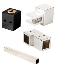Square Shower Tubes & Accessories